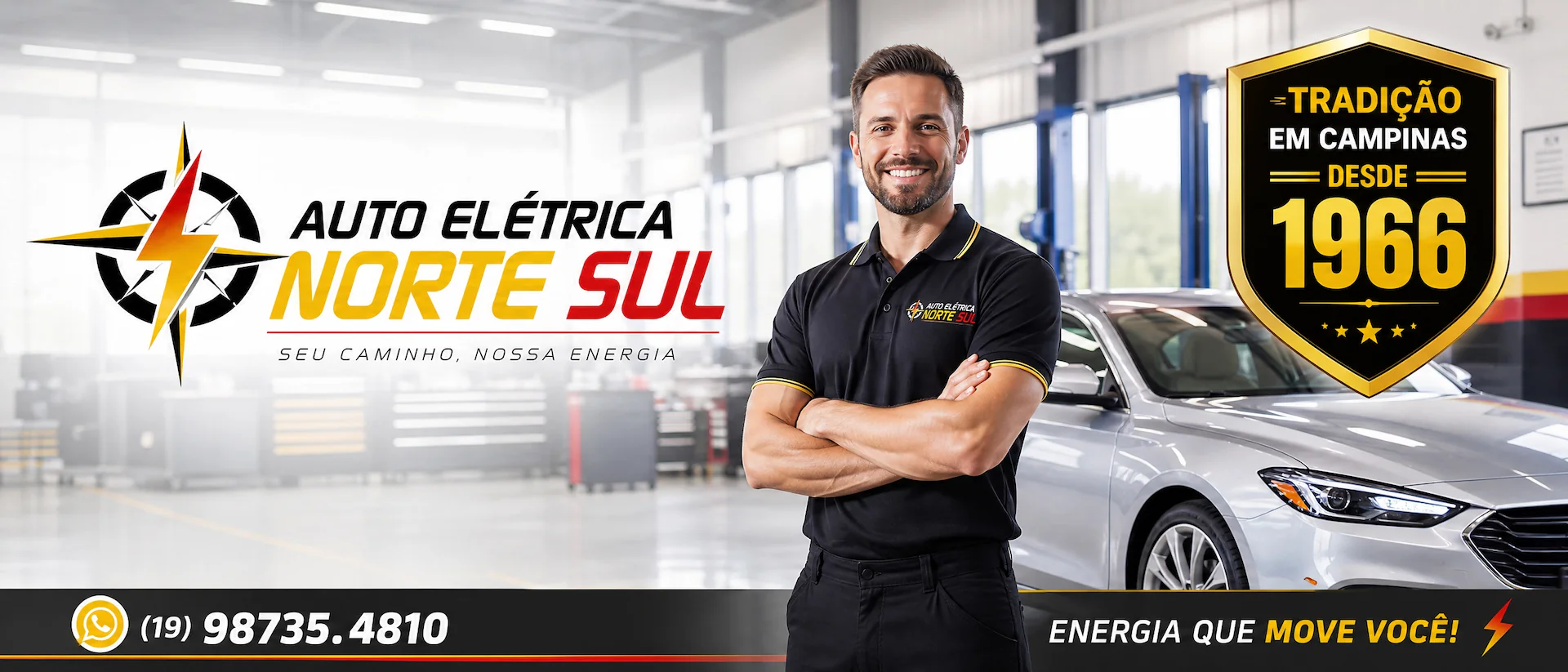 Auto Elétrica Norte Sul — tradição em Campinas desde 1966